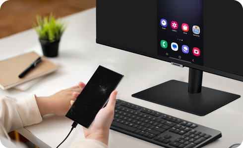 samsung beeldscherm kapot