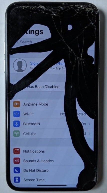 gebarsten scherm iphone 6